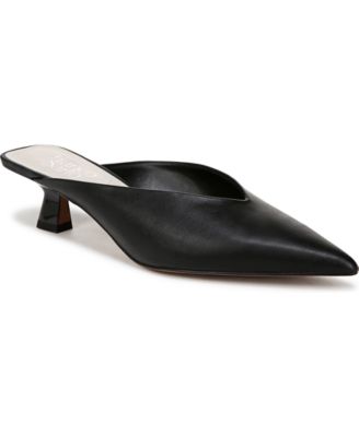 Franco Sarto - Women's Jayda Pointed Toe Kitten Heel Mules