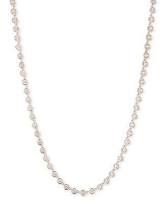 Lauren Ralph Lauren - Cubic Zirconia Tennis Necklace, 16" + 3" extender