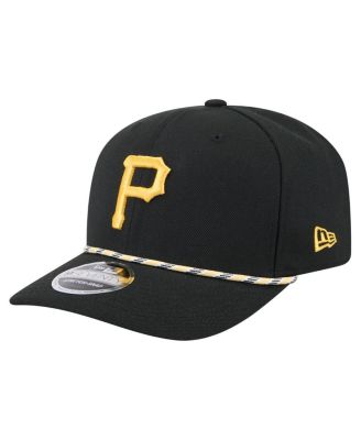 New Era - Men's Black Pittsburgh Pirates Multi-Rope 9SEVENTY Stretch-Snap Hat