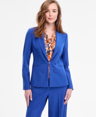 Tahari ASL - Women's Peak Lapel Clasp Blazer