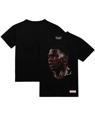 Mitchell & Ness - Men's and Women's Anthony Edwards Black NBA Real Big Face Player T-Shirt