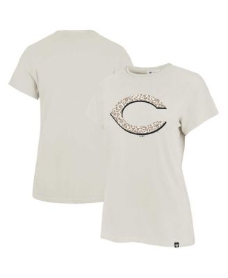 '47 Brand - 47 Brand Women's Oatmeal Cincinnati Reds Panthera Frankie T-shirt