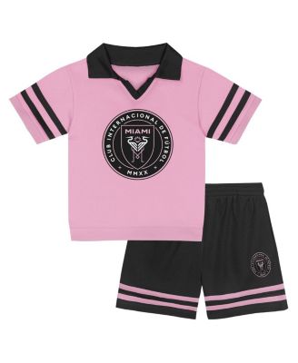 Outerstuff - Toddler Pink Inter Miami CF Charming Dude Top Short Set