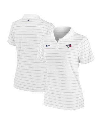 Nike - Women's White Toronto Blue Jays Authentic Collection Victory Performance Polo Shirt