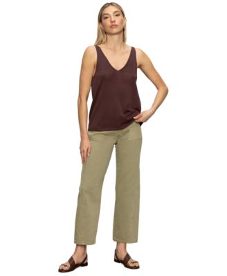 Sanctuary - Women's V-Neck Sleeveless Pullover Sweater