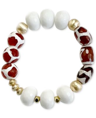 Michael Gabriel Designs - 2-Pc. Set Imitation Pearl Stretch Bracelets