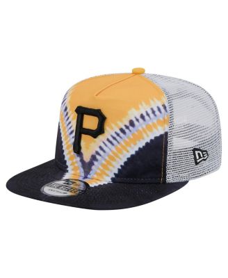New Era - Men's  Pittsburgh Pirates Tie-Dye Golfer Trucker Adjustable Hat