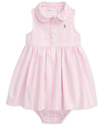 Polo Ralph Lauren - Baby Girls Cotton Oxford Dress
