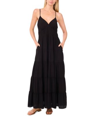 1.STATE - Women's Flutter-Sleeve V-Neck Midi Dress