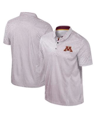 Colosseum - Men's Maroon Minnesota Golden Gophers Big Tall Marty Rival Polo