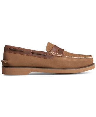 Sperry - Men's Authentic Original Penny Double Sole Suede Loafer