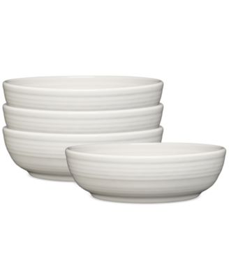 Fiesta - White Coupe 6.75" Salad Bowls, Set of 4