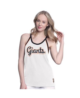 G-III 4Her by Carl Banks - Women's&nbsp; White San Francisco Giants Curveball Tank Top
