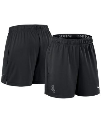Nike - Women's Black Chicago White Sox Authentic Collection Knit Shorts