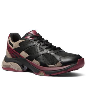 Michael Kors - Men's Leo Suede Mixed-Media Trainers
