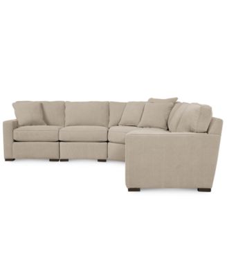 Furniture - Radley 5-Piece Fabric Modular Sectional Sofa