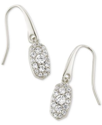 Kendra Scott - Pav&eacute; Crystal Cluster Drop Earrings