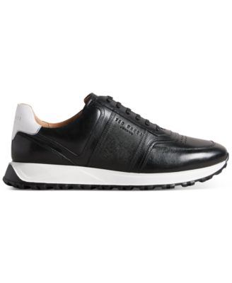 Ted Baker - Men's Frayne Leather and Suede Retro-Style Sneaker