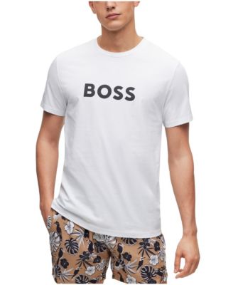 Hugo Boss - Men's Cotton-Jersey Regular-Fit T-Shirt