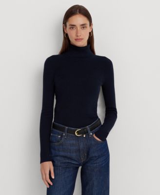 Lauren Ralph Lauren - Ribbed Turtleneck Sweater