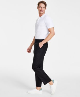 Nautica - Men's Modern-Fit Linen Dress Pants