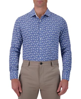 Report Collection - Men's Slim-Fit Floral-Print Shirt