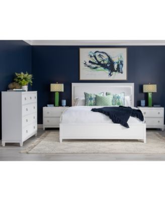 Furniture - Summerland 3pc Set (King Upholstered Bed, Chest, Nightstand)