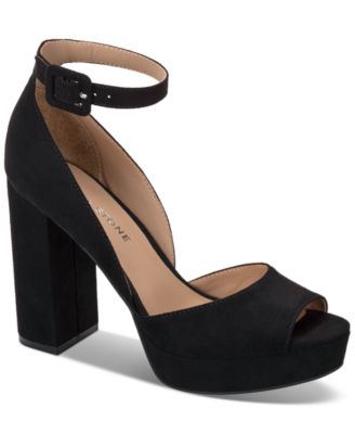 Sun + Stone - Reemaa Block-Heel Platform Sandals