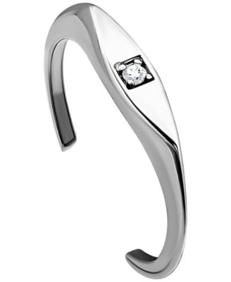 Giani Bernini - Cubic Zirconia Signet Style Toe Ring