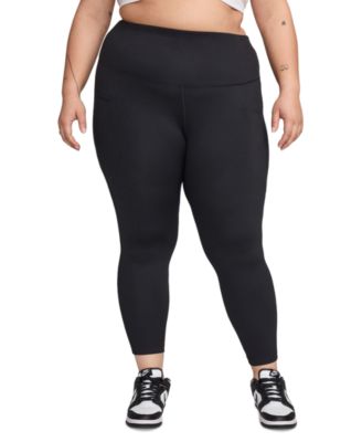 Nike - Plus Size High-Waist Pocket 7/8 Leggings