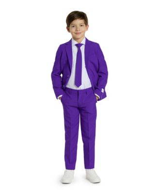 OppoSuits - Boys Purple Prince suits