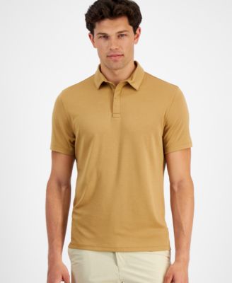 Alfani - Men's AlfaTech Stretch Solid Polo Shirt