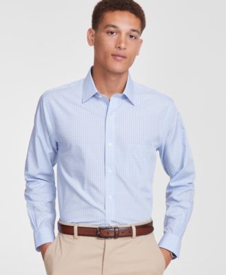 Brooks Brothers - Men's Regular-Fit Check Broadcloth Dress Shirt