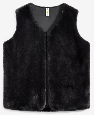 Epic Threads - Little & Big Girls Faux-Fur V-Neck Vest