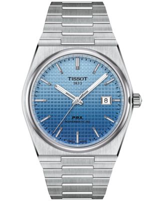 Tissot - Men's Swiss Automatic PRX Powermatic 80 Stainless Steel Bracelet Watch 40mm