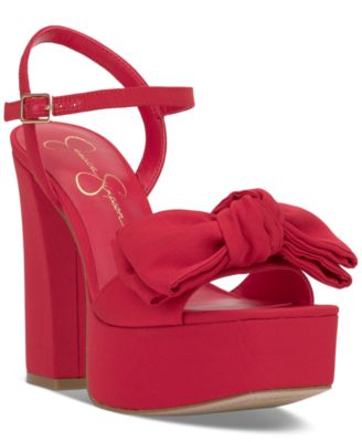 Jessica Simpson - Women's Lollien Bow Platform Sandals