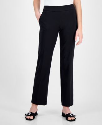 Anne Klein - Women's Mid Rise Pull-On Pants