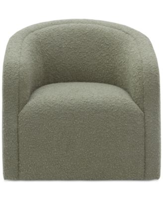 Furniture - Reiter Fabric Accent Swivel Chair