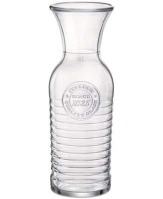Bormioli Rocco - Officina 1825 40-Oz. Clear Glass Carafe, Set of 6