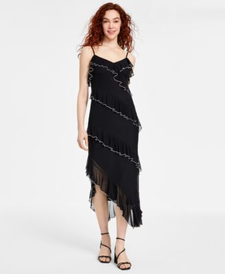 Steve Madden - Women's Aidi Ruffled Midi Dress
