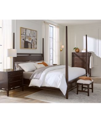 Furniture - Addelyn 3 Pc. Set (California King Poster Bed, Chest & 3-Drawer Nightstand)