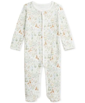 Polo Ralph Lauren - Baby Cotton Interlock Footed Coverall