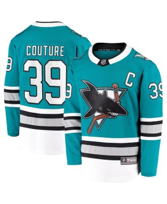 Fanatics - Men's Logan Couture Teal San Jose Sharks 30th Anniversary Premier Breakaway Player Jersey