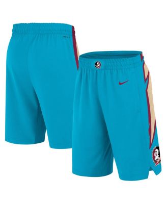 Nike - Men's Turquoise Florida State Seminoles Alternate Replica Performance Basketball Shorts