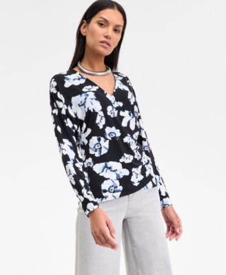 I.N.C. International Concepts - Women's Dolman-Sleeve Top