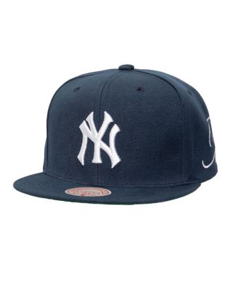 Mitchell & Ness - Men's Navy New York Yankees Just Don x MLB Lux Script Snapback Hat
