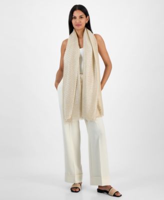I.N.C. International Concepts - Pleated Shine Wrap Scarf