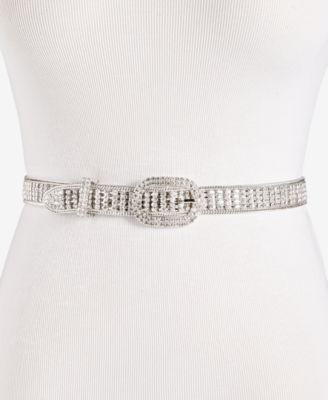 I.N.C. International Concepts - Crystal Mesh Belt