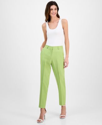 Tahari ASL - Women's Classic Mid-Rise Ankle Pants