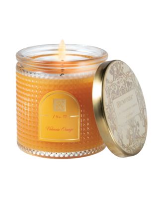 Aromatique - Valencia Textured Glass Candle with Lid, 6 oz.